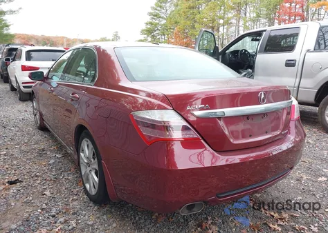2009 Acura Rl 3.7 z USA, uszkodzony, nr VIN JH4KB266X9C001161